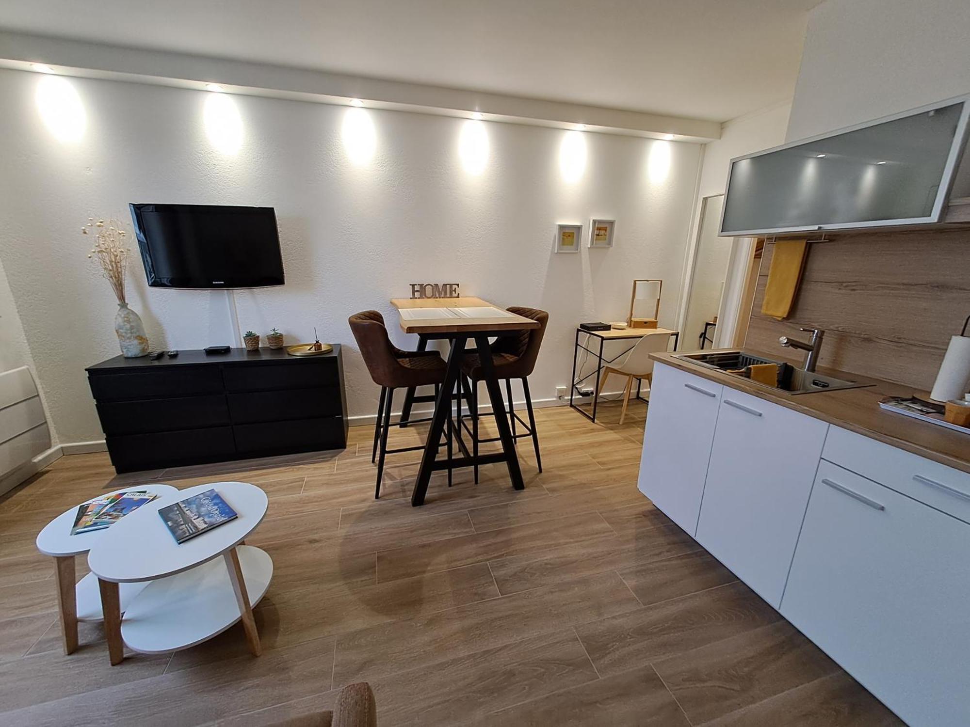Calais Plage - Magnifique Studio - Front De Mer מראה חיצוני תמונה