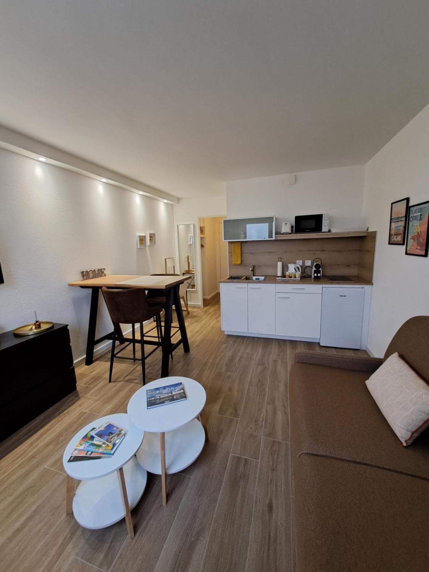 Calais Plage - Magnifique Studio - Front De Mer מראה חיצוני תמונה